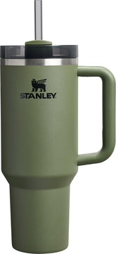 Stanley Quencher H2.0 with handle and straw keeps drinks cold for hours
