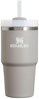 Stanley Quencher H2O 20oz with FlowState lid ready for spill-resistant sipping