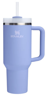 STANLEY Quencher H2O 40 oz tumbler with handle and straw in Hydrangea for on-the-go hydration