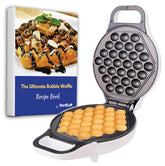 StarBlue Hong Kong Egg Waffle Maker angled shot highlights quick, even cooking
