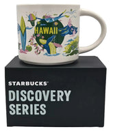 Starbucks Hawaii Discovery ceramic mug, front view, ideal for daily coffee ritual.