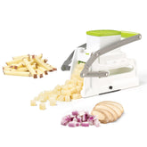 Starfrit Pro Fry Cutter & Cuber vertical slices for uniform fries
