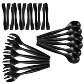 StarMar 18-piece heavy-duty utensils laid out for catering and quick cleanup.