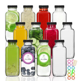 STARSIDE 12 oz square bottle with lid for fresh juice on the go