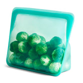 Stasher premium stand-up aqua bag for bulk storage.