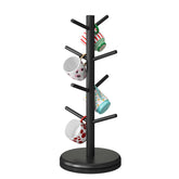 STDDRE mug holder tree with 360-degree rotation for easy mug access