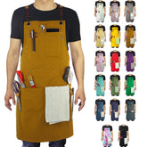 Stenffy kitchen apron canvas, durable protection for cooking and crafting.