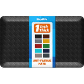 StepRite 1-inch thick kitchen mat with cushioned surface for comfortable standing