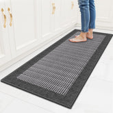 StepRite kitchen rug absorbent-chenille texture for comfortable standing.