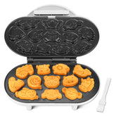 SugarWhisk Animal Mini Waffle Maker front view for quick animal waffles.