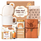 Suhctuptx gift basket mug: cozy coffee moments and warm gesture.