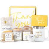 Suhctuptx thank you gift box unboxing showing premium spa goodies for appreciation moments