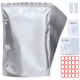 Sukerle 15-pack 5-gallon mylars with oxygen absorbers preserve bulk foods longer