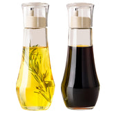 Summark Diamond olive oil dispenser bottle on kitchen counter for drip-free pouring
