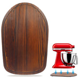 Sun3drucker bamboo slider for KitchenAid 4.5-5 qt mixer enables easy repositioning.