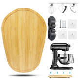 Sun3drucker sliding mat for KitchenAid 5-8qt improves mobility and countertop protection