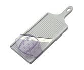 Suncraft BS-271 cabbage slicer with safety holder for steady prep