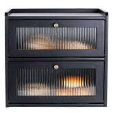 Sunhoo bread box with acrylic window reveals contents and preserves freshness