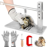 Suninlife oyster opener shows the five-height setup for versatile shucking.