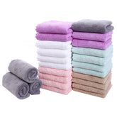 Sunnyzzzz dishcloth 24-pack in multicolor, non-shedding and highly absorbent for daily cleaning.