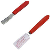 Supportiback Scotty Peeler SP-2 metal blade closeup for easy label removal on tough surfaces.