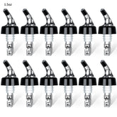 SuproBarware automatic pourer attached to bottle delivers precise 1.5 oz pours for consistent cocktails