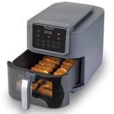 Sur La Table Kitchen Essentials air fryer window, see food browning clearly for precise results.