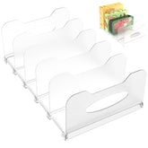 SURETIVIAN freezer organizer with a 12-inch visible rack for neat frozen meals.