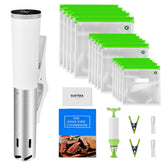 SUSTEAS sous vide cooker 1200W with precise temperature control for even cooking