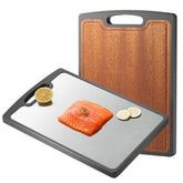 Sutaig titanium dual-sided cutting board 15-inch for meat prep and veggies.