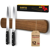 Swaitee 12-inch magnetic knife strip mounted on wall for sturdy storage