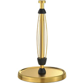 Swaitee paper towel holder with ratchet mechanism keeps sheets tidy and one-handed easily accessible.