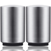 Swaytail two-piece automatic bottle openers with magnetic catch for quick cap removal.