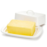 Sweese large butter dish with lid on countertop keeps butter fresh and dust-free