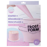 Sweetshop Frost Form Starter Kit with 8-inch liner for even layers.