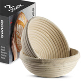 Swice Banneton round 9-inch basket for artisanal sourdough shaping