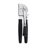 Swing-A-Way Easy-Crank Can Opener with folding crank reduces hand strain.