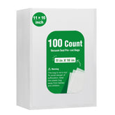 Syntus 11x16 gallon pre-cut vacuum bag ready for fast sealing and meal prep.