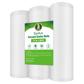 Syntus vacuum bags 11x20 cut-size rolls enable custom packaging and less waste