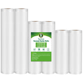 Syntus vacuum bags 6x10 roll for portioned meal prep and versatile storage.