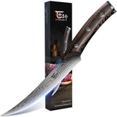 SYOKAMI boning knife with 6.5-inch blade and wood handle for precise deboning