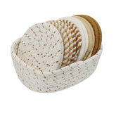 SZDPC coasters set with holder for organized drinks and protected surfaces