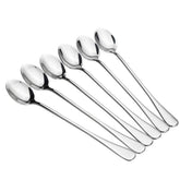 SZLFSX 20-piece long-handle iced tea spoon for tall glasses and easy stirring