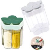 Tahonuss 5-in-1 spice container in a compact travel design for on-the-go seasoning