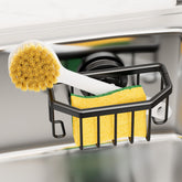 TAILI sponge holder with strong suction cup keeps sponges organized and dry