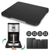 Taladad appliance slider under-cabinet setup enables easy access to a coffee maker