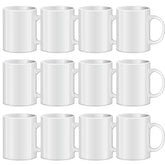 TANGLONG sublimation mug front view with bright white ceramic and bold print potential