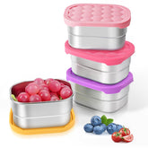 Tanjiae 8oz snack container front view for kid-friendly portions