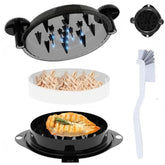TAREG Chicken Shredder Tool Twist Large claws shredding cooked chicken quickly for meal prep.