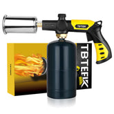 TBTeek powerful cooking torch ignition in action for searing meat